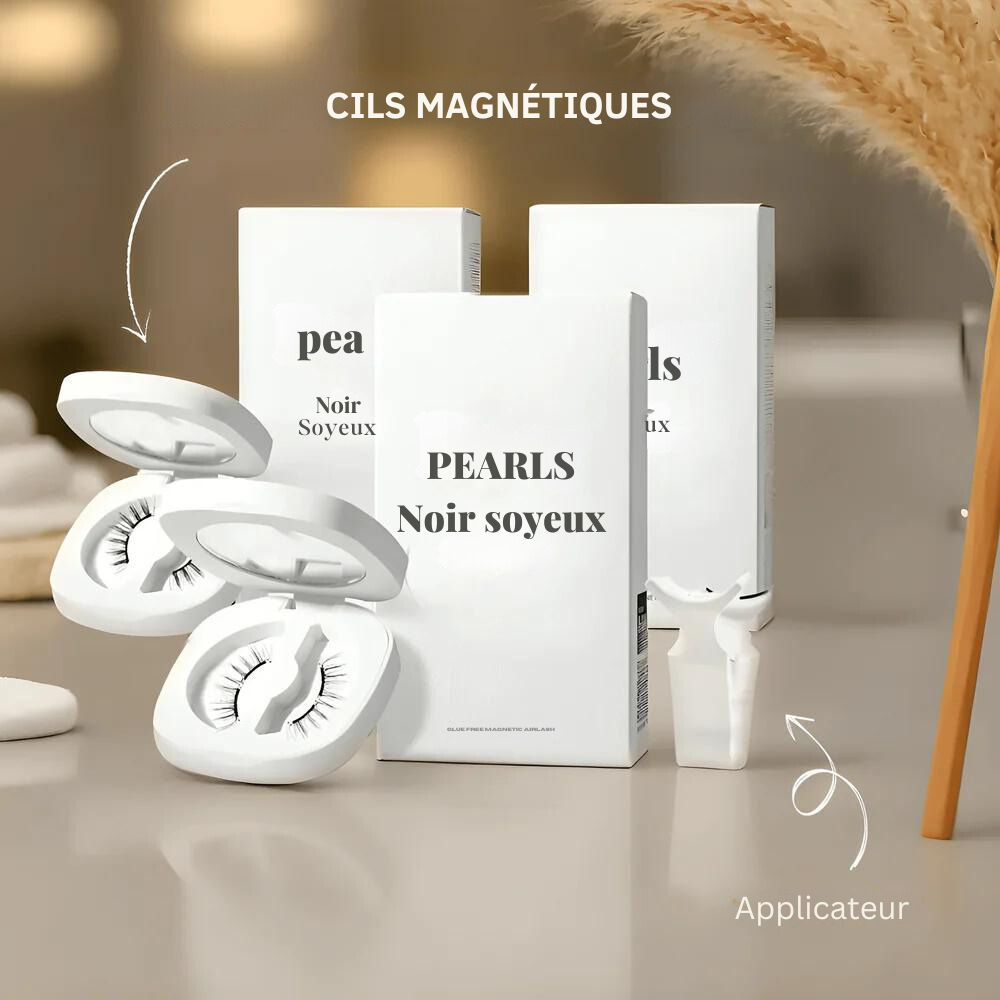 Kit d'applicateur de cils magnétiques + Cils magnétiques - PEARLS