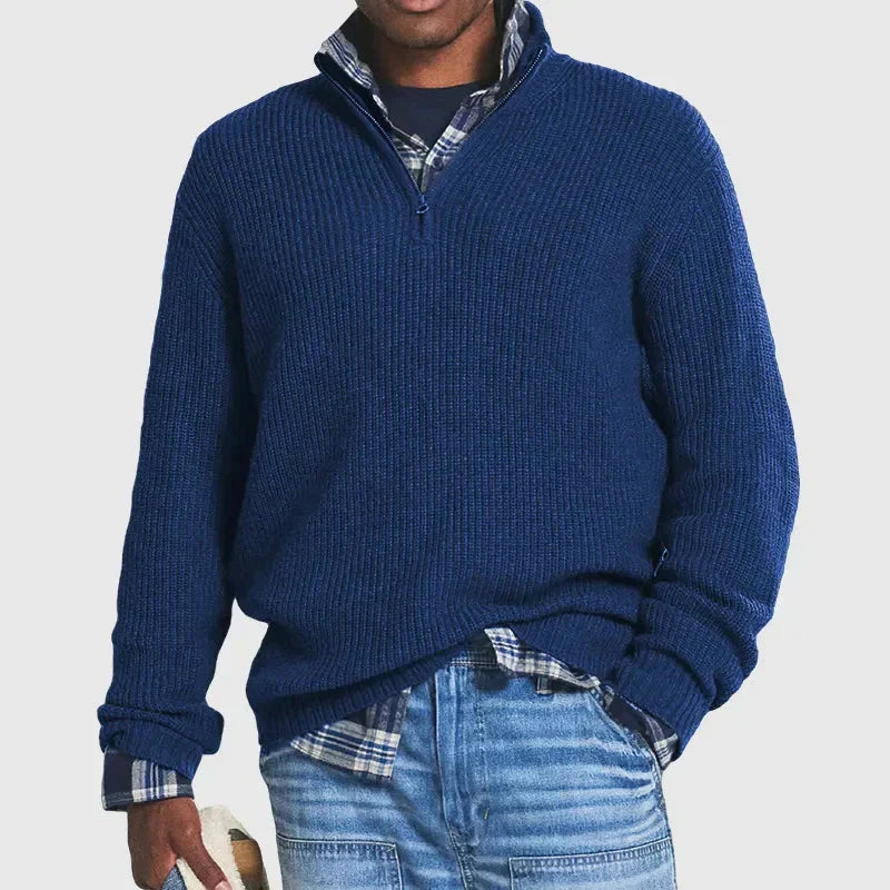 PULL BUSINESS EN COTON POUR HOMMES - PHILIP™