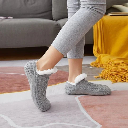 Therma™ - Chaussettes D'hiver en coton thermiques et antidérapantes