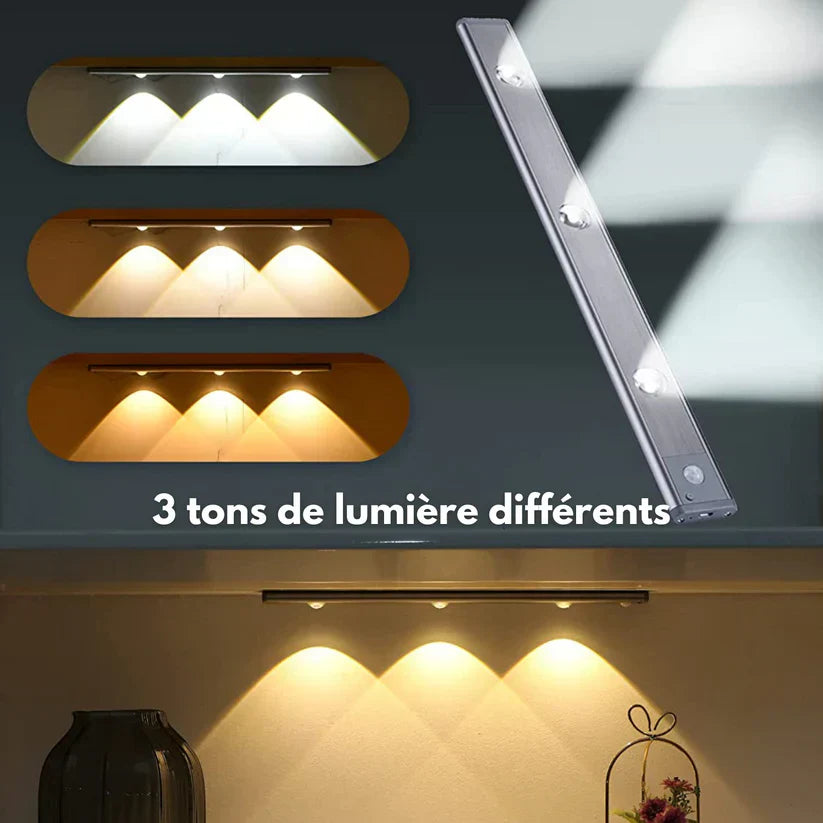 Lampe LED sans fil avec détecteur de mouvement - Luminova