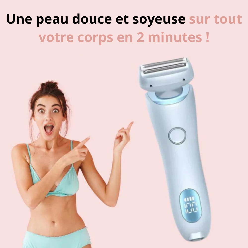 Rasoir électrique pour une peau douce et soyeuse - Shave Pro™