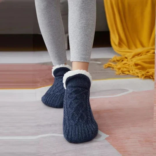 Therma™ - Chaussettes D'hiver en coton thermiques et antidérapantes