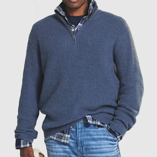 PULL BUSINESS EN COTON POUR HOMMES - PHILIP™